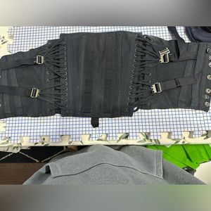Vintage Fan Corset